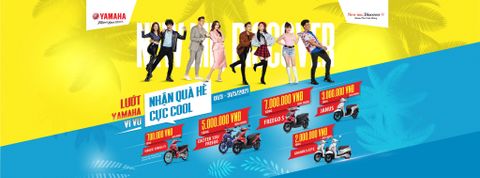 LƯỚT YAMAHA VI VU, NHẬN QUÀ HÈ CỰC COOL