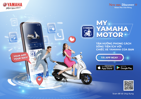 RA MẮT APP ĐIỆN THOẠI “MY YAMAHA MOTOR”: MỞ RA THẾ GIỚI KẾT NỐI GIỮA NGƯỜI VÀ XE – YAMAHA SMART CONNECTED