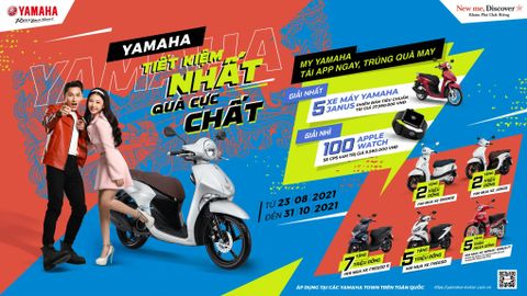 YAMAHA: TIẾT KIỆM NHẤT – QUÀ CỰC CHẤT