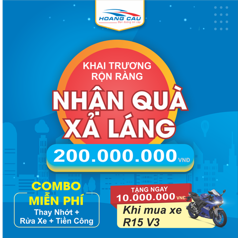 KHAI TRƯƠNG RỘN RÀNG – NHẬN QUÀ XẢ LÁNG