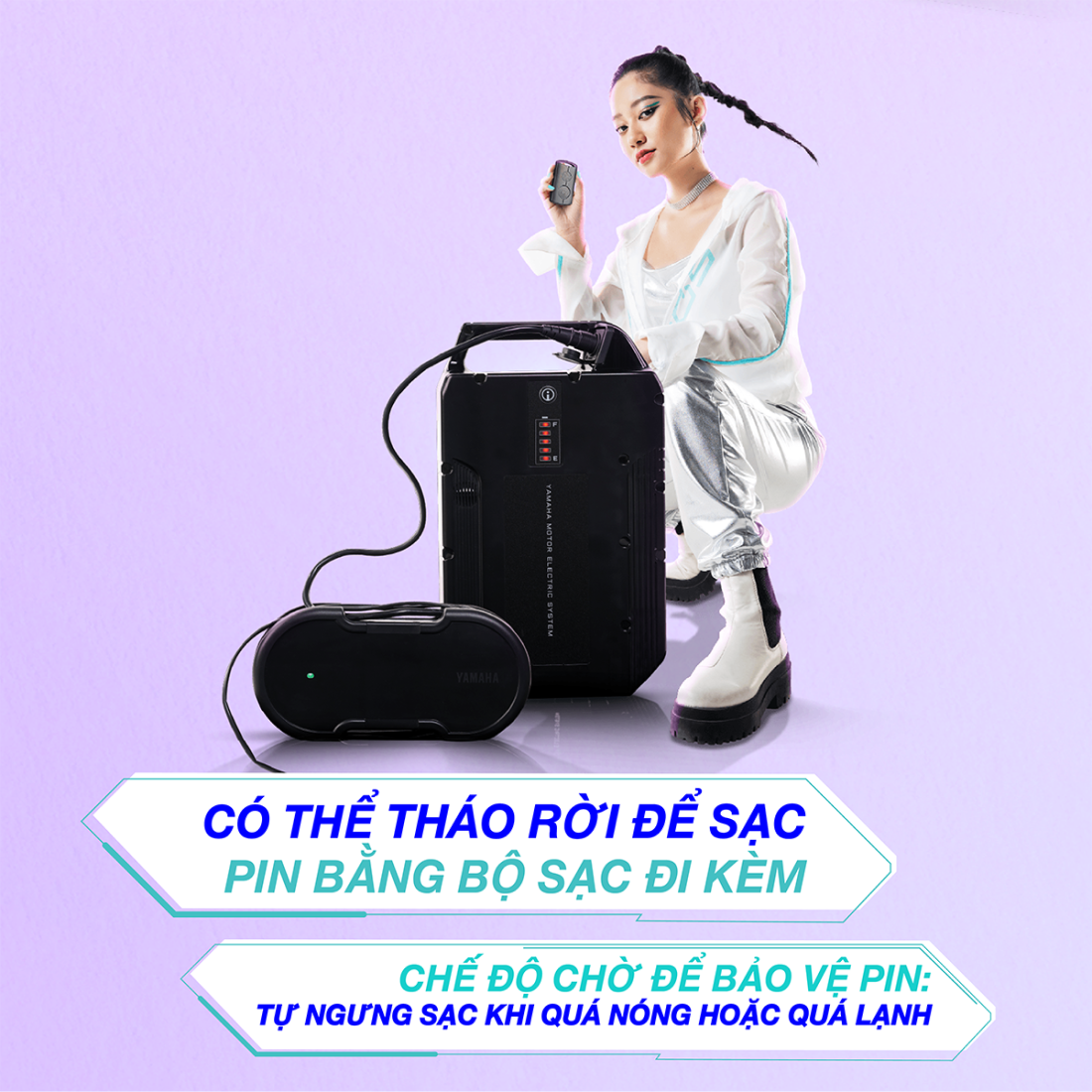 cách xử lý khi pin xe máy điện sạc không vào